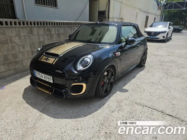 MINI COOPER S CONVERTIBLE 2019 — 75 000 км, чёрный, Корея — под ключ — фото 8