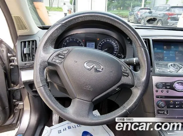 INFINITI G25 2013 — 149 514 км, серебристо-серый, Корея — под ключ — фото 8