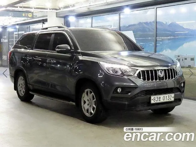 KGM REXTON SPORTS 2018 — 100 111 км, серый, Корея — под ключ — фото 2