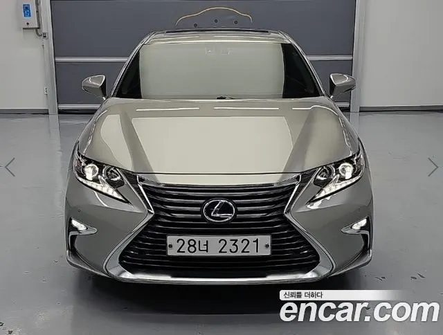 LEXUS ES300H 2017 — 146 390 км, серебристый, Корея — под ключ — фото 2