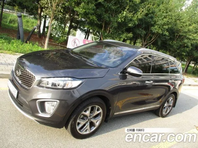 KIA SORENTO 2015 — 89 000 км, серый, Корея — под ключ — фото 2