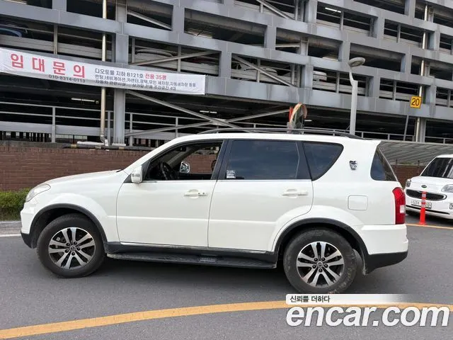 KGM REXTON W 2014 — 237 000 км, белый, Корея — под ключ — фото 4