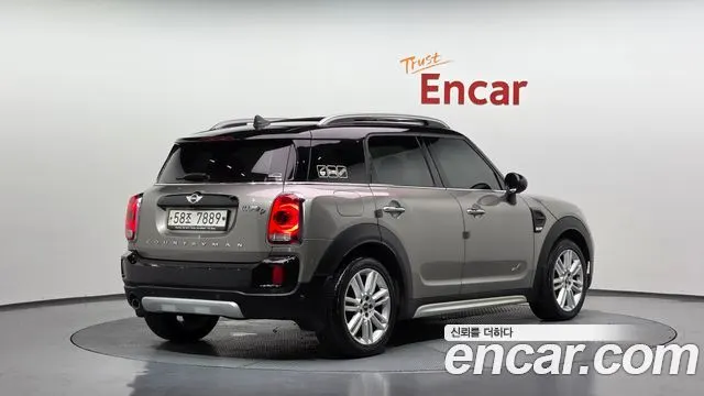 MINI COOPER D COUNTRYMAN 2018 — 109 971 км, бежевый, Корея — под ключ — фото 2