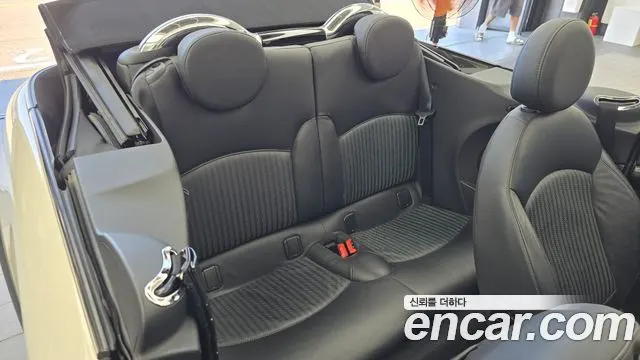 MINI COOPER S CONVERTIBLE 2014 — 126 408 км, белый-перламутр, Корея — под ключ — фото 11