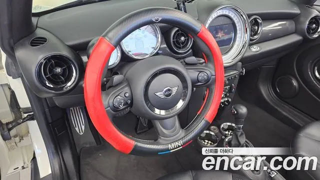 MINI COOPER S CONVERTIBLE 2014 — 126 408 км, белый-перламутр, Корея — под ключ — фото 12