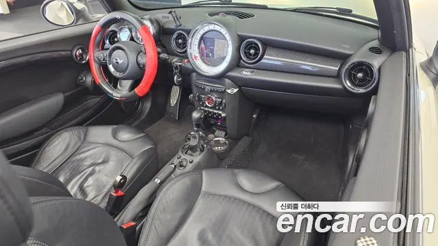 MINI COOPER S CONVERTIBLE 2014 — 126 408 км, белый-перламутр, Корея — под ключ — фото 7