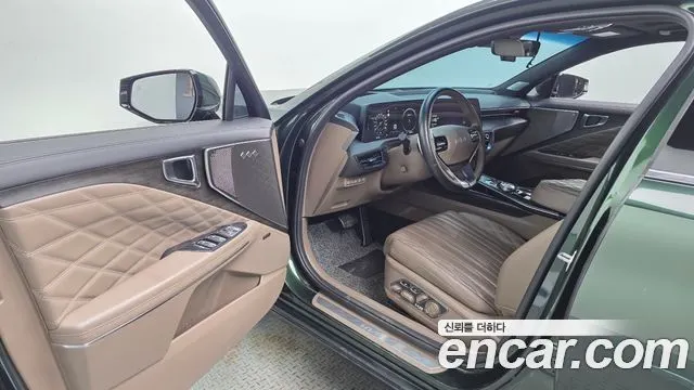 KIA K8 HYBRID 2023 — 103 482 км, тёмно-зелёный, Корея — под ключ — фото 10