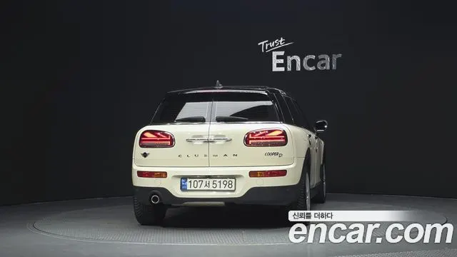 MINI COOPER D CLUBMAN 2021 — 94 888 км, белый-перламутр, Корея — под ключ — фото 4