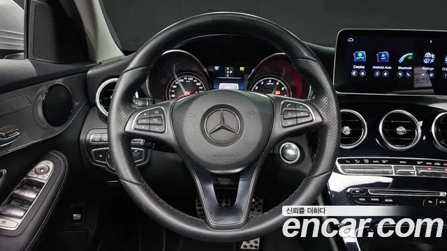MERCEDES-BENZ C-CLASS W205 2017 — 127 542 км, серебристо-серый, Корея — под ключ — фото 12