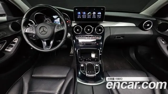 MERCEDES-BENZ C-CLASS W205 2017 — 127 542 км, серебристо-серый, Корея — под ключ — фото 7