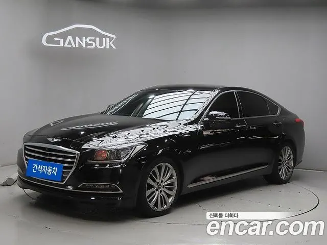 HYUNDAI GENESIS DH 2015 — 247 930 км, чёрный, Корея — под ключ — фото 11