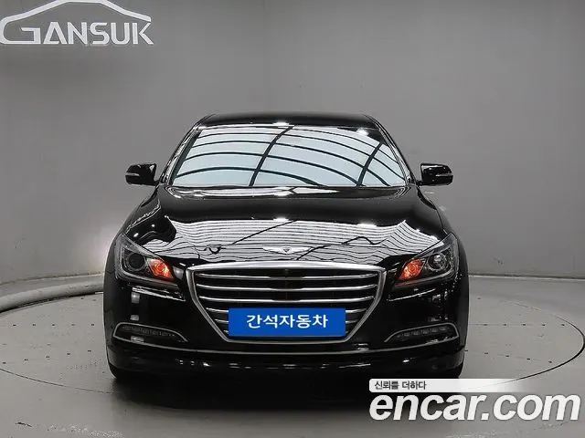 HYUNDAI GENESIS DH 2015 — 247 930 км, чёрный, Корея — под ключ — фото 3