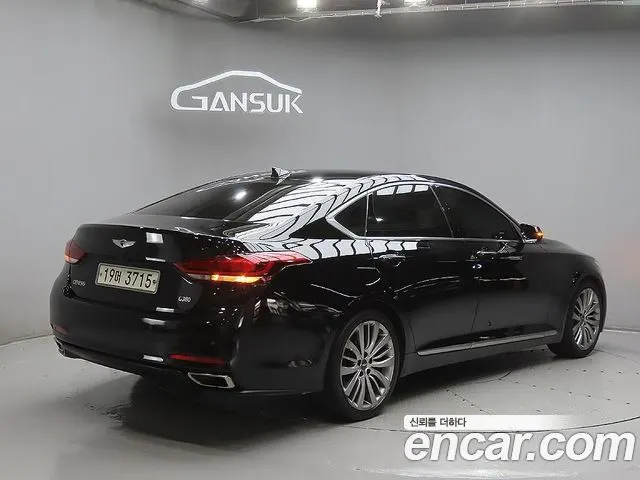 HYUNDAI GENESIS DH 2015 — 247 930 км, чёрный, Корея — под ключ — фото 4