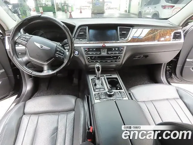 HYUNDAI GENESIS DH 2015 — 247 930 км, чёрный, Корея — под ключ — фото 7