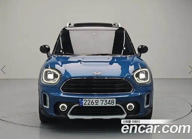MINI COOPER COUNTRYMAN 2023 — 54 439 км, синий, Корея — под ключ — фото 2