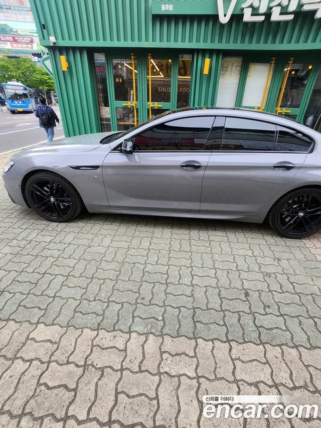 BMW 6 SERIES 2016 — 105 000 км, синий, Корея — под ключ — фото 3