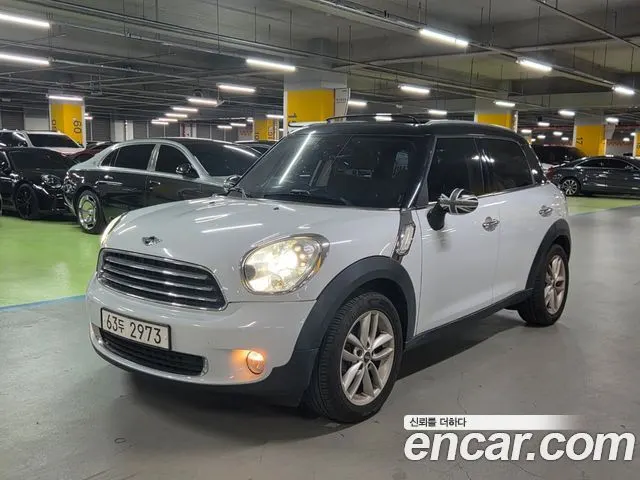 MINI COOPER D COUNTRYMAN 2014 — 96 569 км, белый, Корея — под ключ — фото 2