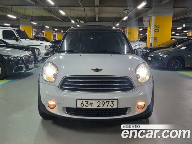 MINI COOPER D COUNTRYMAN 2014 — 96 569 км, белый, Корея — под ключ — фото 11