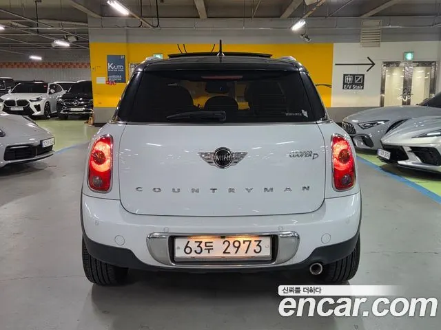 MINI COOPER D COUNTRYMAN 2014 — 96 569 км, белый, Корея — под ключ — фото 4