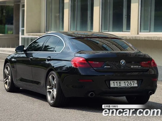 BMW 6 SERIES 2015 — 306 300 км, чёрный, Корея — под ключ — фото 4
