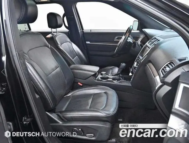 FORD EXPLORER 2016 — 161 316 км, чёрный, Корея — под ключ — фото 10
