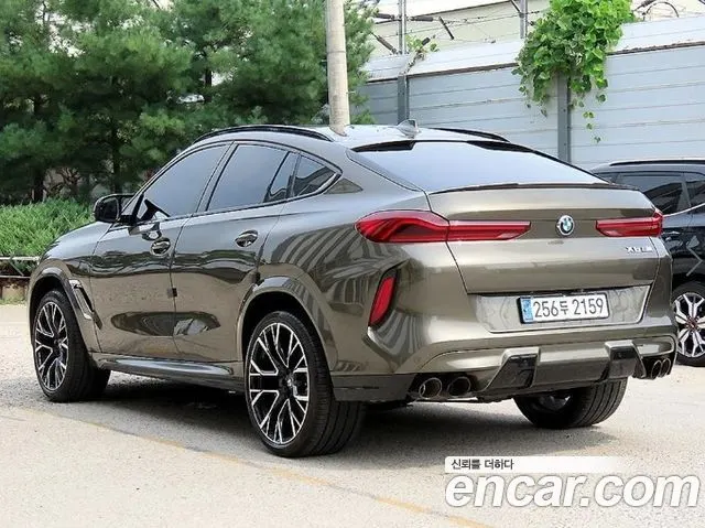 BMW X6M 2020 — 199 836 км, светло-золотистый, Корея — под ключ — фото 3
