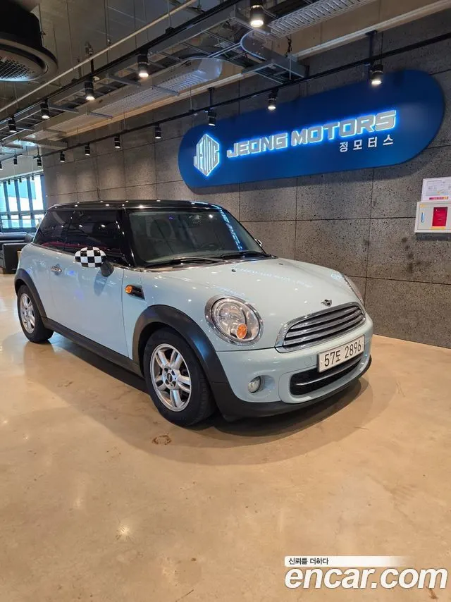 MINI COOPER D 2013 — 140 000 км, голубой, Корея — под ключ — фото 2