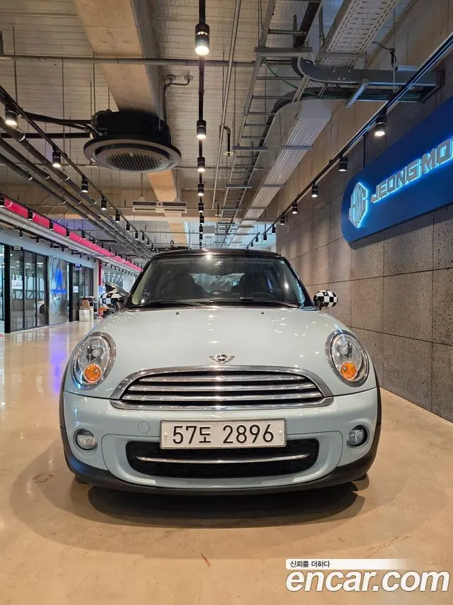 MINI COOPER D 2013 — 140 000 км, голубой, Корея — под ключ — фото 11