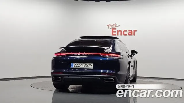 PORSCHE PANAMERA 2021 — 75 334 км, синий, Корея — под ключ — фото 4