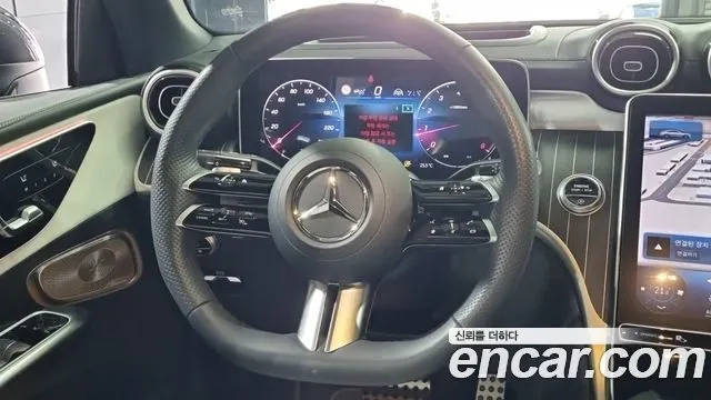 MERCEDES-BENZ GLC-CLASS X254 2024 — 15 474 км, серебристо-серый, Корея — под ключ — фото 9