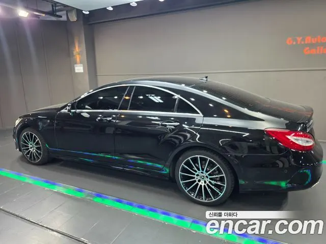 MERCEDES-BENZ CLS-CLASS W218 2017 — 98 594 км, чёрный, Корея — под ключ — фото 2