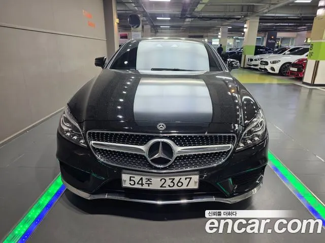 MERCEDES-BENZ CLS-CLASS W218 2017 — 98 594 км, чёрный, Корея — под ключ — фото 3