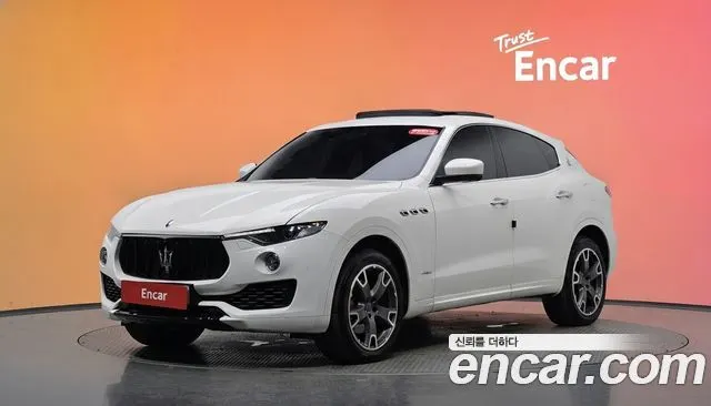 MASERATI LEVANTE 2018 — 117 195 км, белый, Корея — под ключ — фото 2