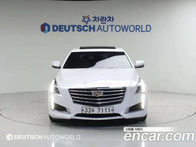 CADILLAC CTS 2018 — 39 400 км, белый, Корея — под ключ — фото 6