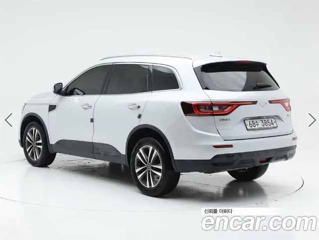 RENAULT KOREA QM6 2019 — 224 270 км, белый, Корея — под ключ — фото 4