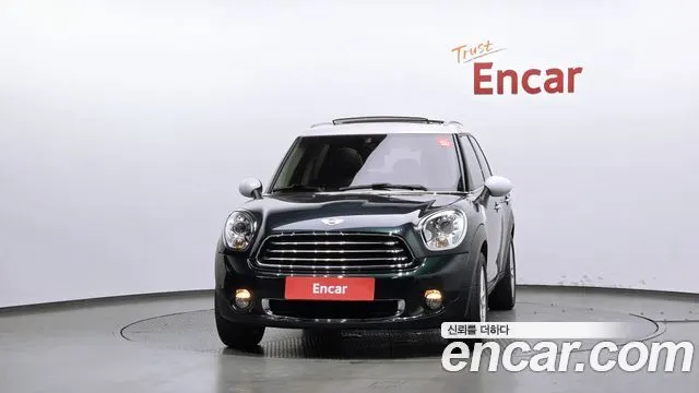 MINI COOPER D COUNTRYMAN 2012 — 147 184 км, тёмно-зелёный, Корея — под ключ — фото 3