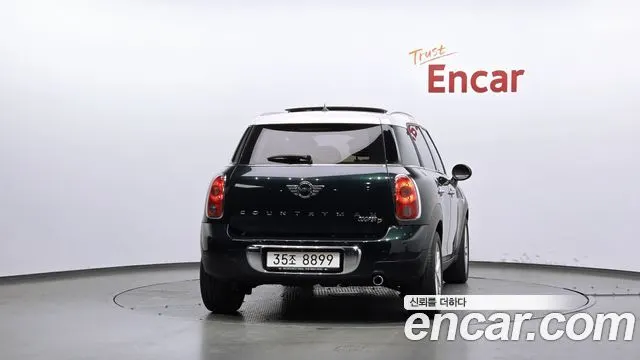 MINI COOPER D COUNTRYMAN 2012 — 147 184 км, тёмно-зелёный, Корея — под ключ — фото 4