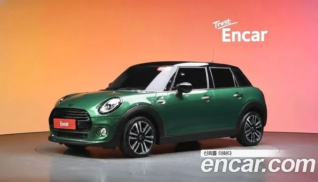 MINI COOPER 2021 — 30 360 км, зелёный, Корея — под ключ — фото 2