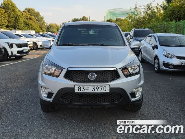 KGM KORANDO SPORTS 2015 — 154 832 км, серебристый, Корея — под ключ — фото 2