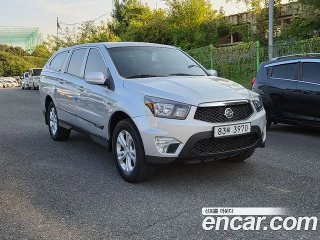 KGM KORANDO SPORTS 2015 — 154 832 км, серебристый, Корея — под ключ — фото 3