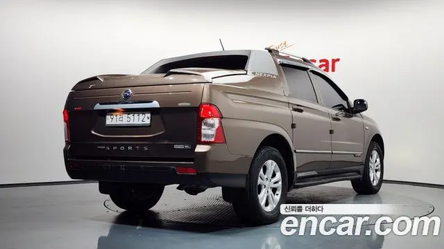 KGM KORANDO SPORTS 2017 — 143 683 км, коричневый, Корея — под ключ — фото 2