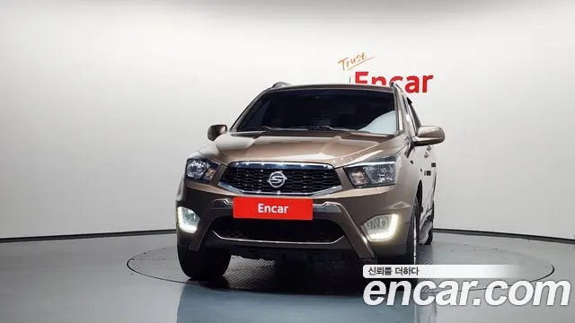 KGM KORANDO SPORTS 2017 — 143 683 км, коричневый, Корея — под ключ — фото 3
