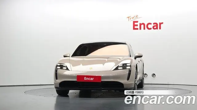 PORSCHE TAYCAN 2021 — 49 136 км, белый-перламутр, Корея — под ключ — фото 3
