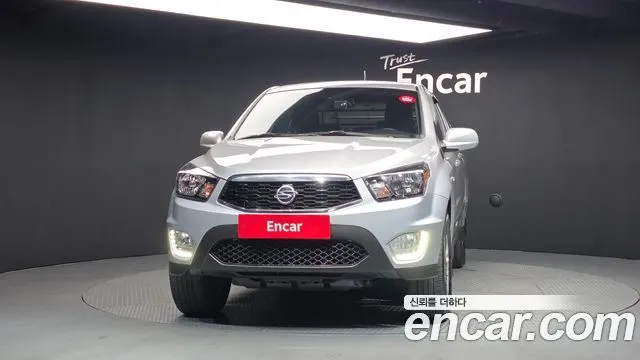 KGM KORANDO SPORTS 2017 — 213 440 км, серебристый, Корея — под ключ — фото 3