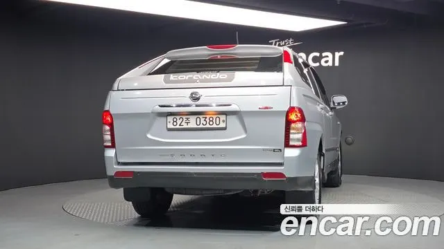 KGM KORANDO SPORTS 2017 — 213 440 км, серебристый, Корея — под ключ — фото 4