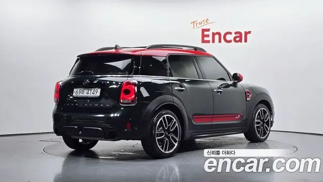 MINI COOPER S COUNTRYMAN 2019 — 84 963 км, тёмно-зелёный, Корея — под ключ — фото 2