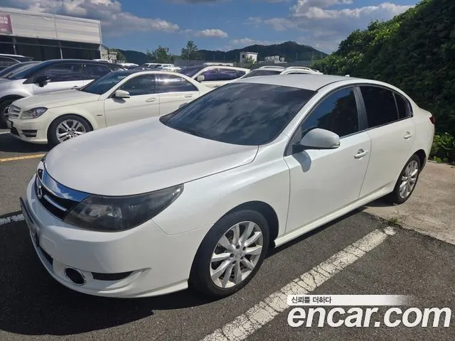 RENAULT KOREA SM5 2011 — 196 602 км, белый-перламутр, Корея — под ключ — фото 2