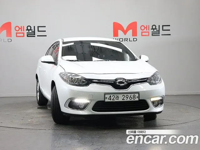RENAULT KOREA SM3 NEO 2018 — 95 748 км, белый, Корея — под ключ — фото 2