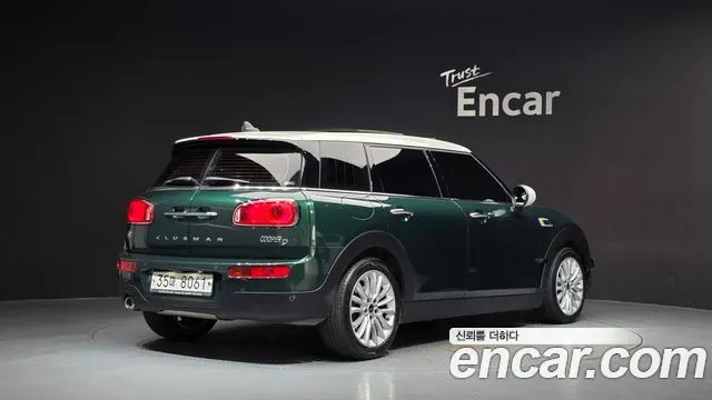 MINI COOPER D CLUBMAN 2019 — 109 431 км, зелёный, Корея — под ключ — фото 2