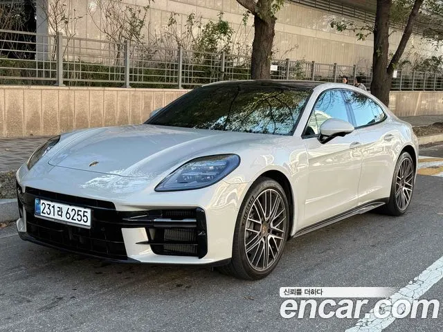 PORSCHE PANAMERA 2025 — 14 800 км, серебристо-серый, Корея — под ключ — фото 2